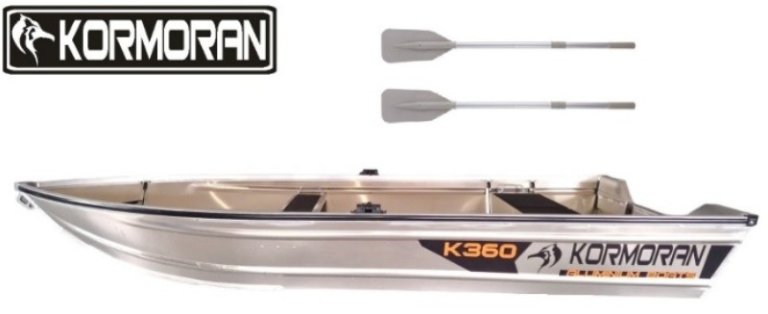 box Aluminium boat K360L Kormoran
